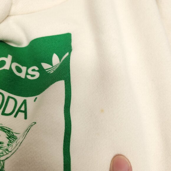 Adidas Star Wars X Adidas Yoda Hoodie Sweatshirt Size US XL - Picture 7 of 8